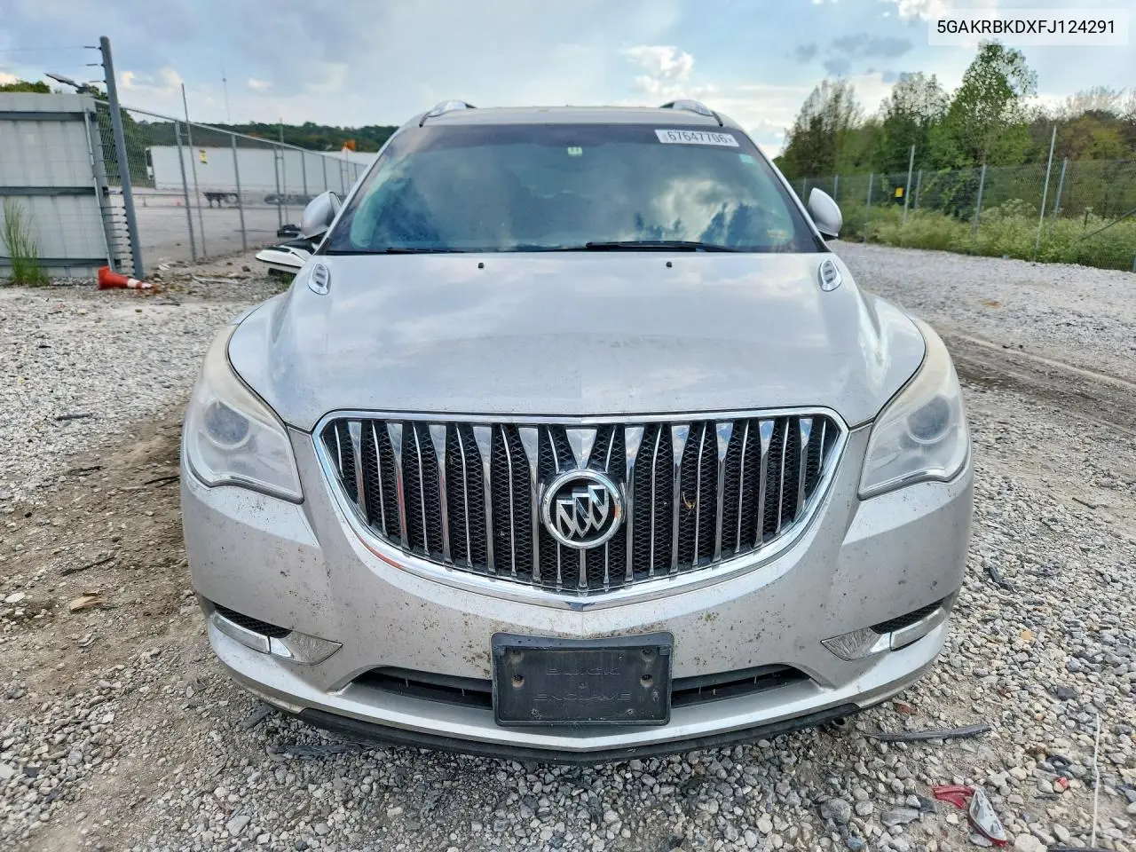 2015 BUICK ENCLAVE VIN 5GAKRBKDXFJ124291 — фото 5