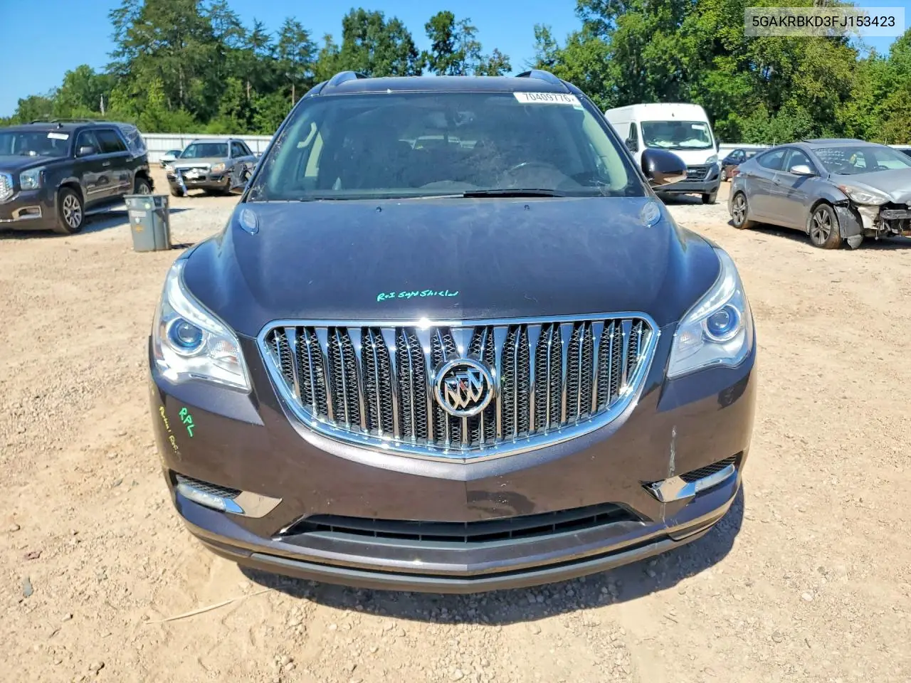 2015 BUICK ENCLAVE VIN 5GAKRBKD3FJ153423 — фото 5