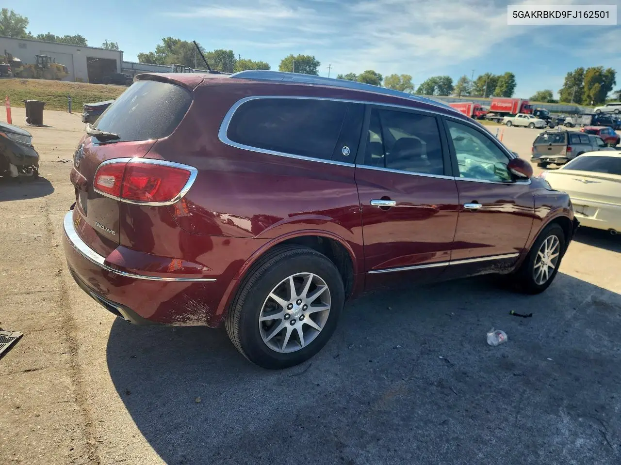 2015 BUICK ENCLAVE VIN 5GAKRBKD9FJ162501 — фото 3