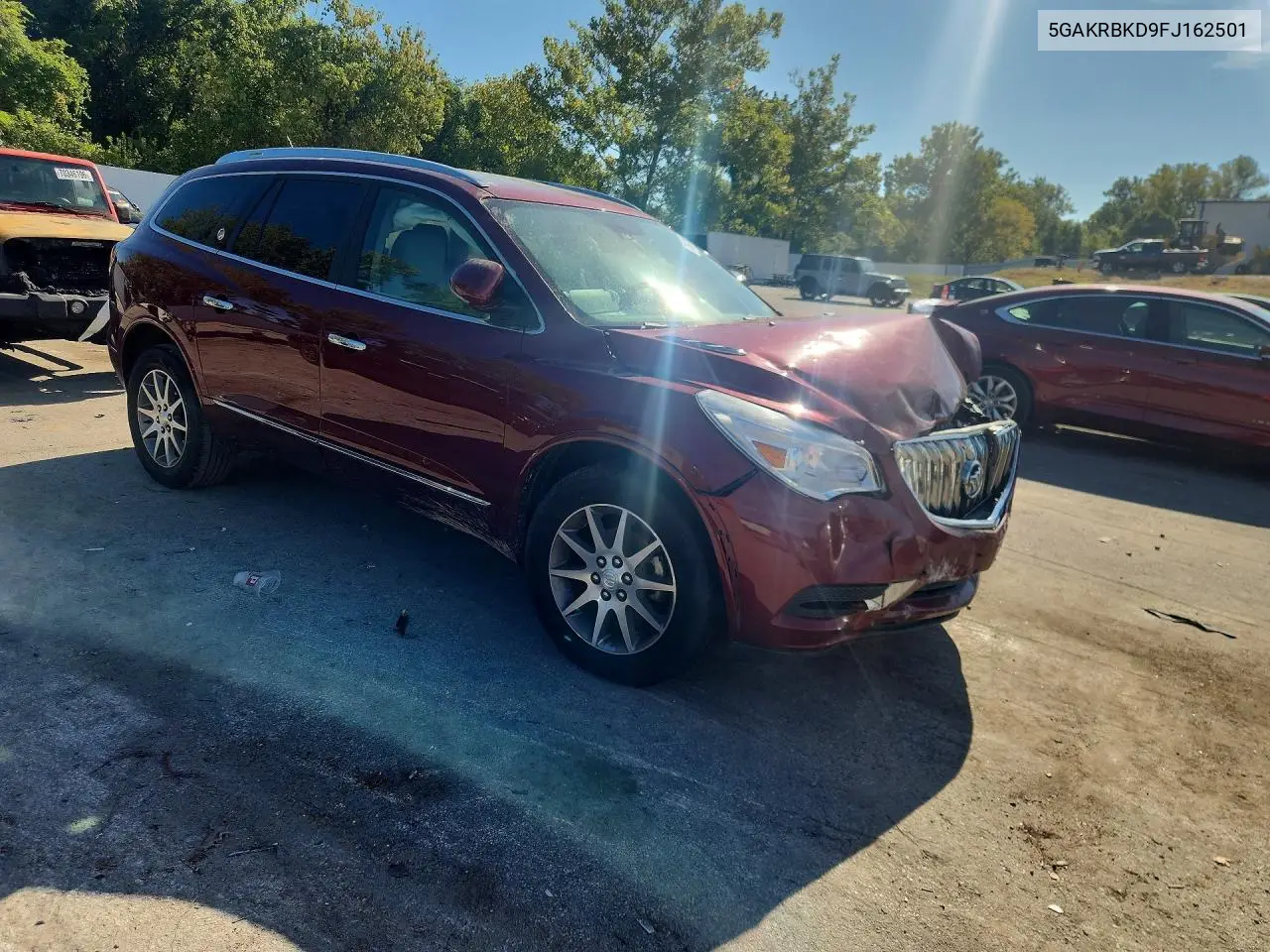 2015 BUICK ENCLAVE VIN 5GAKRBKD9FJ162501 — фото 4