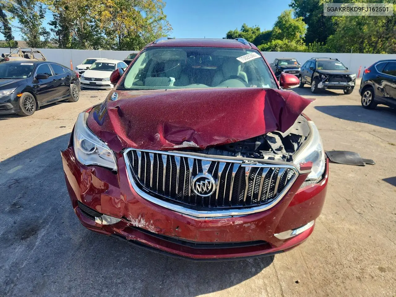 2015 BUICK ENCLAVE VIN 5GAKRBKD9FJ162501 — фото 5