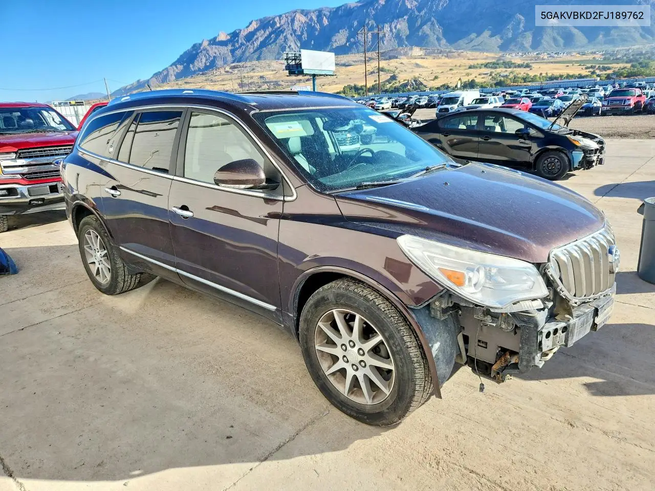 2015 BUICK ENCLAVE VIN 5GAKVBKD2FJ189762 — фото 4