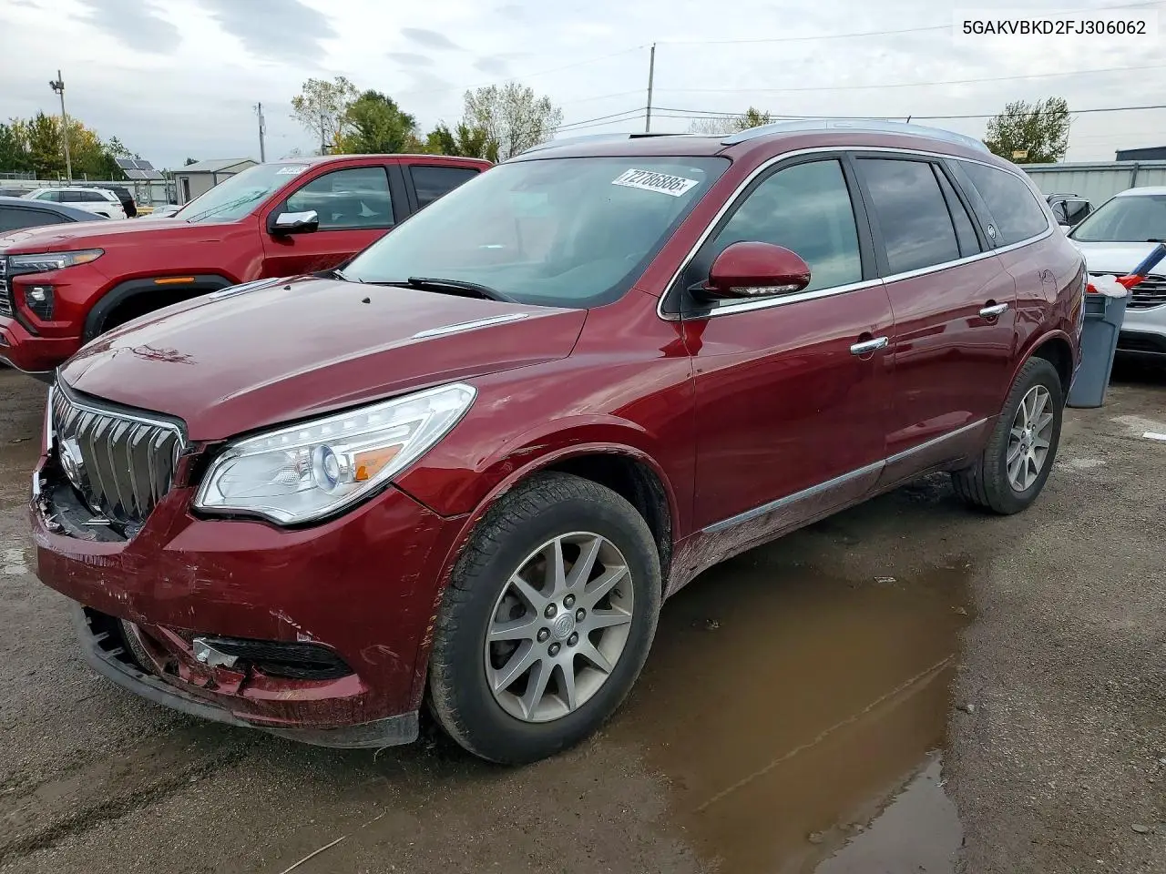 BUICK ENCLAVE 2015, VIN 5GAKVBKD2FJ306062