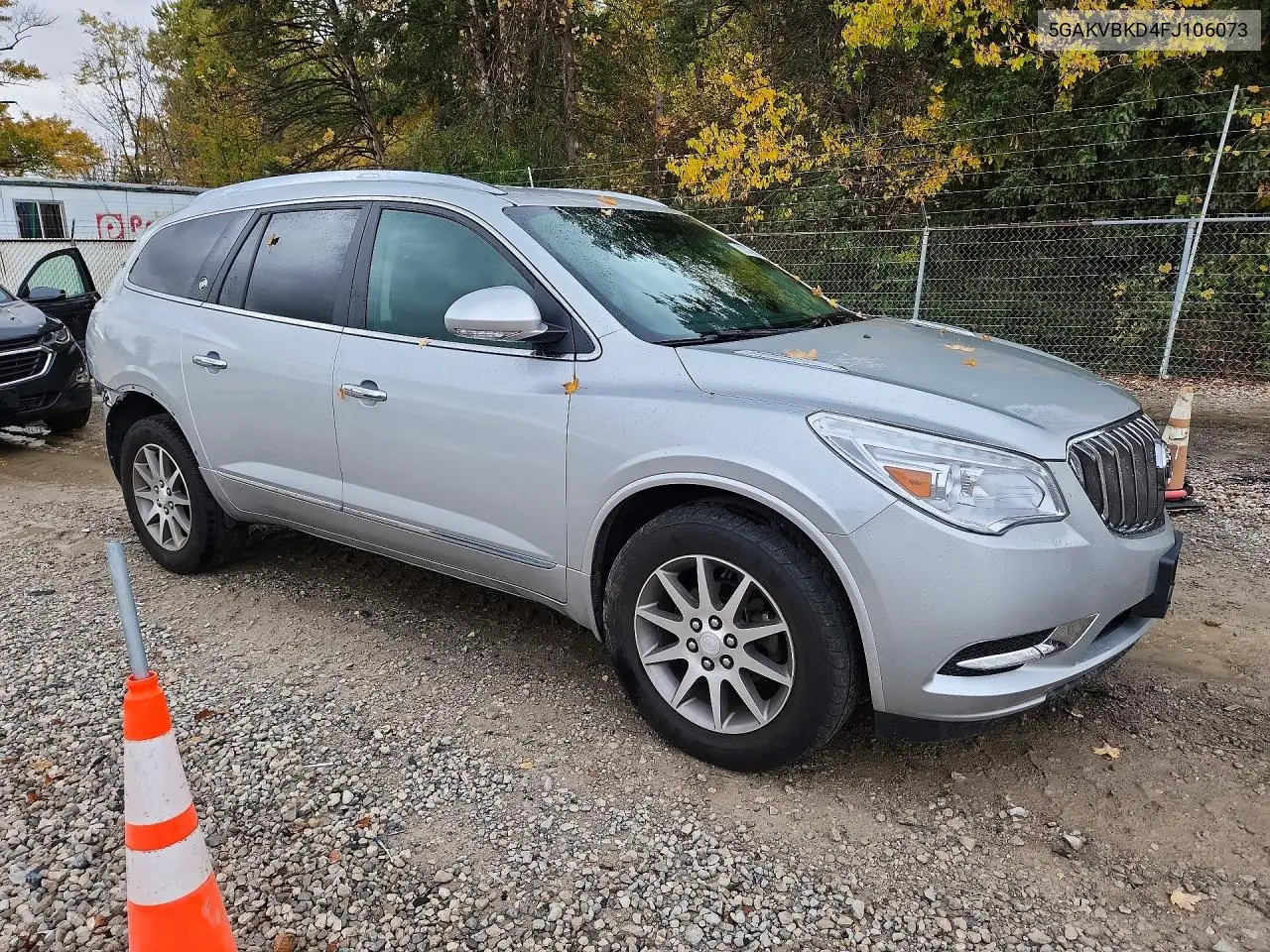 2015 BUICK ENCLAVE VIN 5GAKVBKD4FJ106073 — фото 4