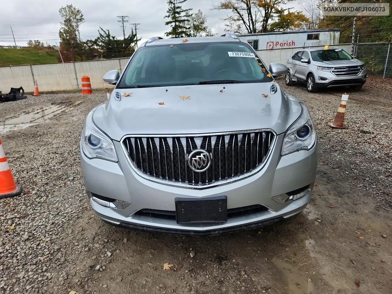 2015 BUICK ENCLAVE VIN 5GAKVBKD4FJ106073 — фото 5