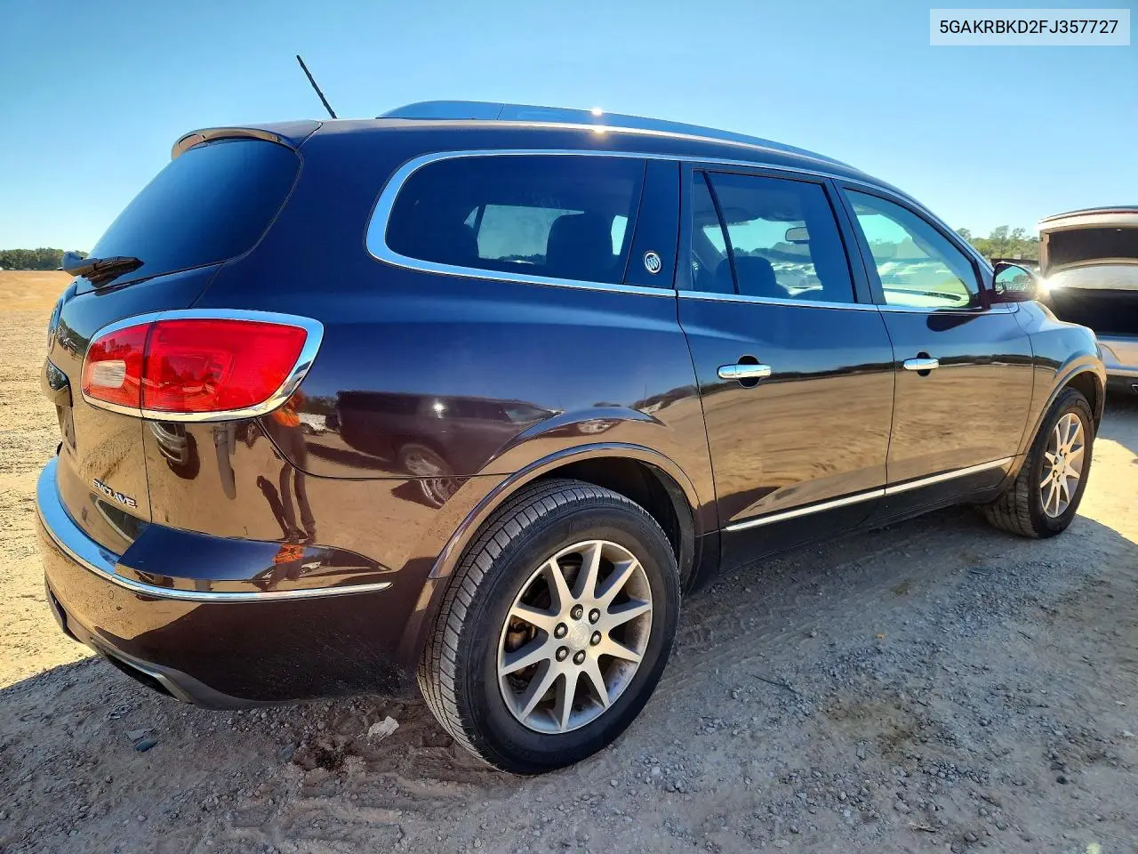 2015 BUICK ENCLAVE VIN 5GAKRBKD2FJ357727 — фото 3