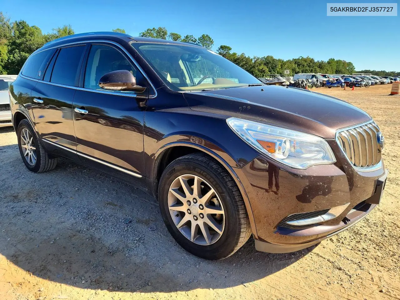 2015 BUICK ENCLAVE VIN 5GAKRBKD2FJ357727 — фото 4