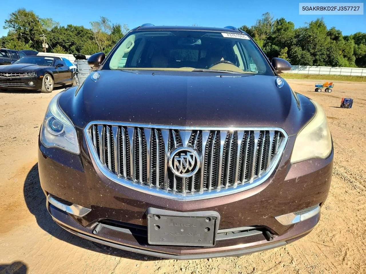 2015 BUICK ENCLAVE VIN 5GAKRBKD2FJ357727 — фото 5