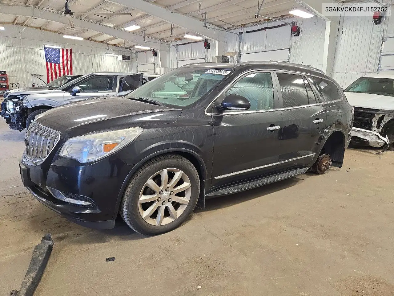 BUICK ENCLAVE 2015, VIN 5GAKVCKD4FJ152752