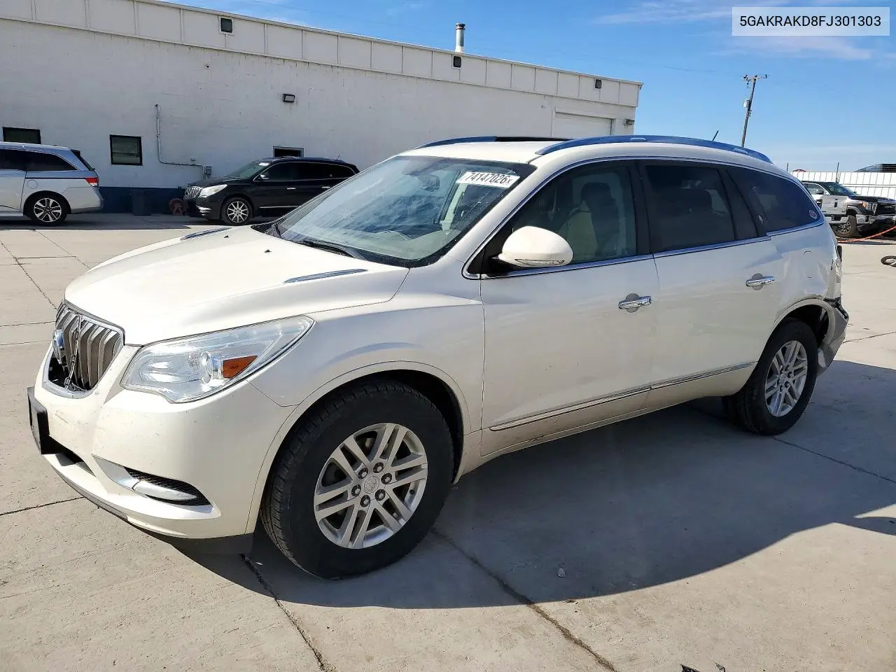 BUICK ENCLAVE 2015, VIN 5GAKRAKD8FJ301303