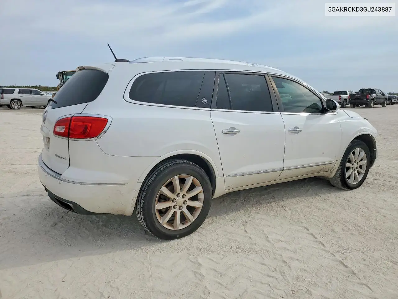 2016 BUICK ENCLAVE VIN 5GAKRCKD3GJ243887 — фото 3