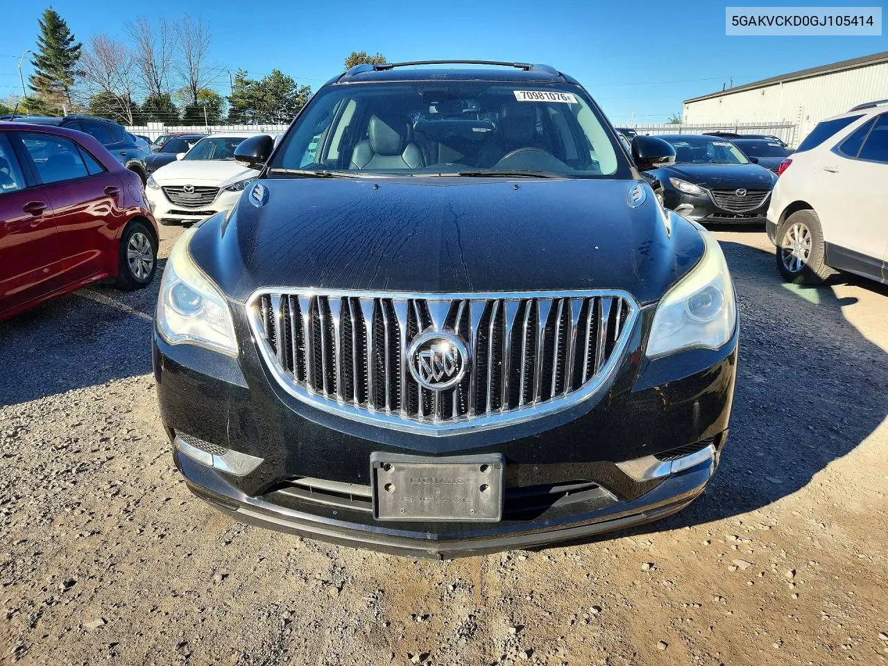 2016 BUICK ENCLAVE VIN 5GAKVCKD0GJ105414 — фото 5