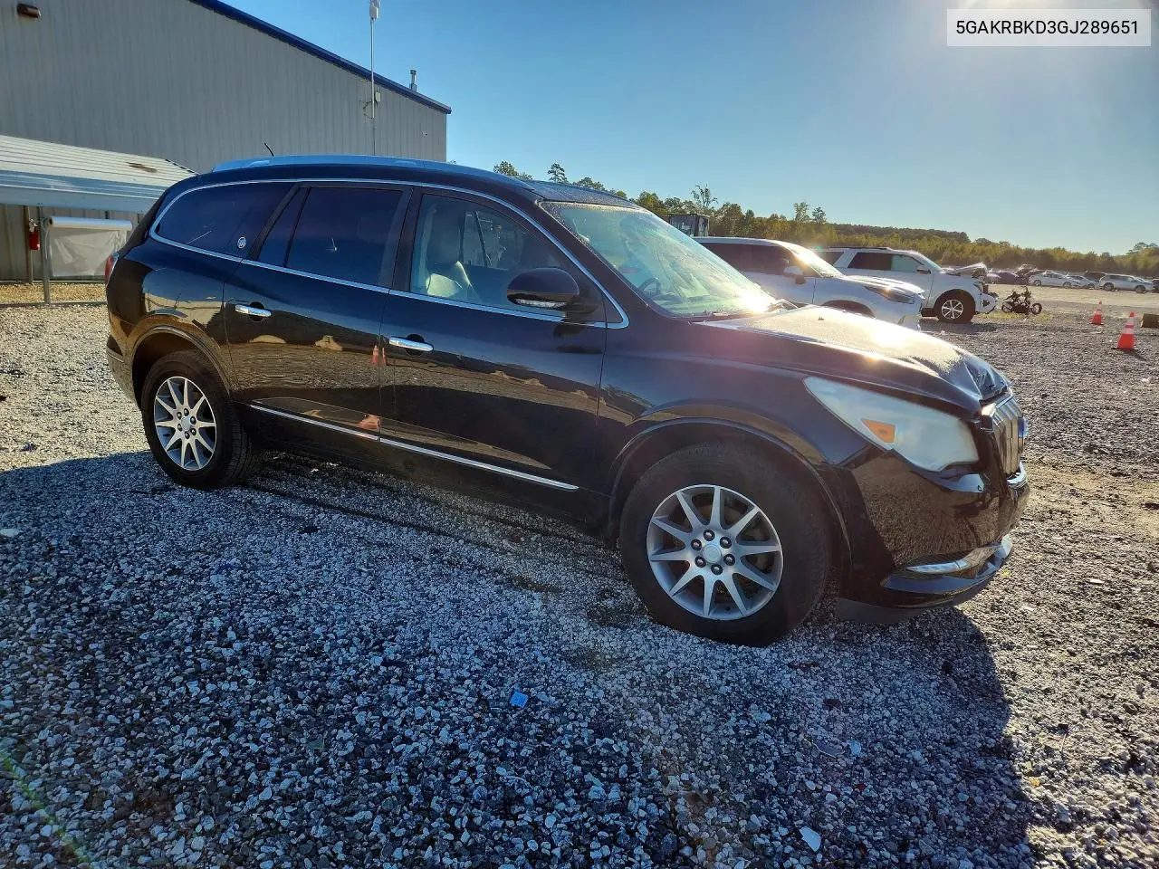 2016 BUICK ENCLAVE VIN 5GAKRBKD3GJ289651 — фото 4