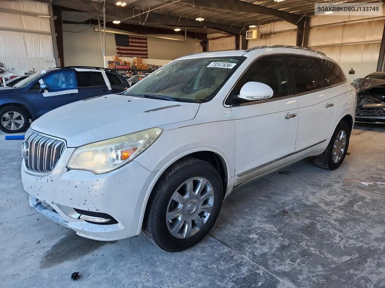 BUICK ENCLAVE 2016, VIN 5GAKRBKD8GJ133749