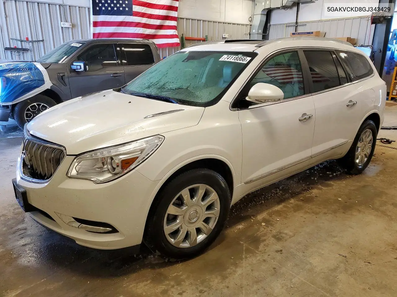 BUICK ENCLAVE 2016, VIN 5GAKVCKD8GJ343429