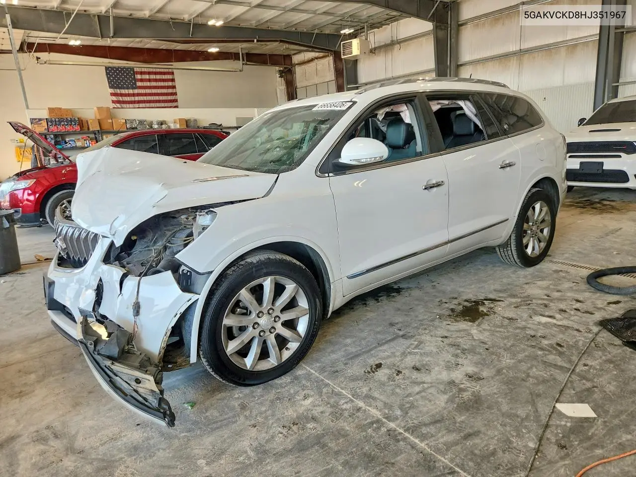 BUICK ENCLAVE 2017, VIN 5GAKVCKD8HJ351967