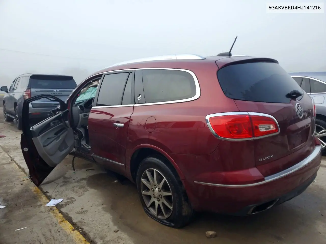 2017 BUICK ENCLAVE VIN 5GAKVBKD4HJ141215 — фото 2