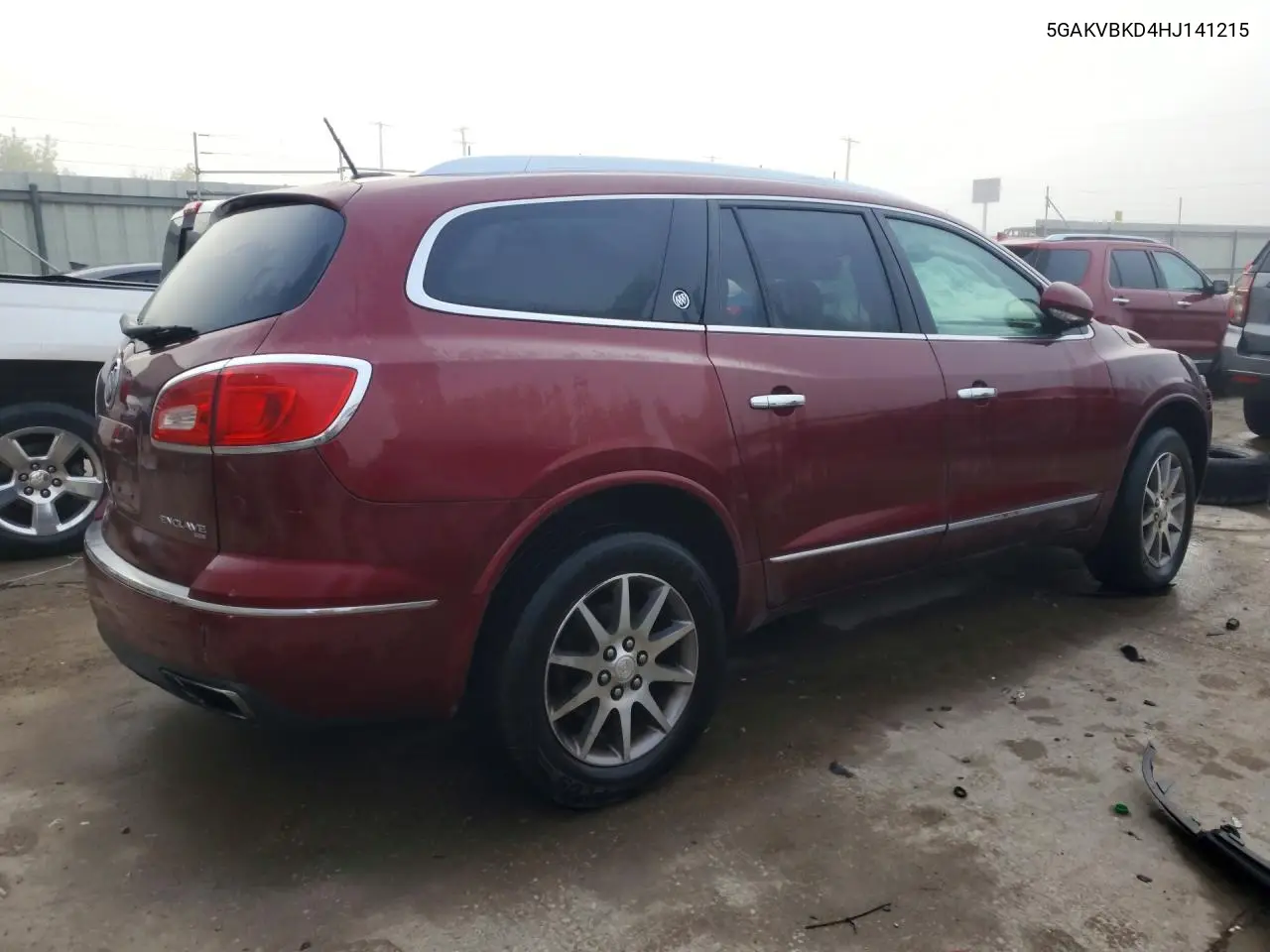 2017 BUICK ENCLAVE VIN 5GAKVBKD4HJ141215 — фото 3