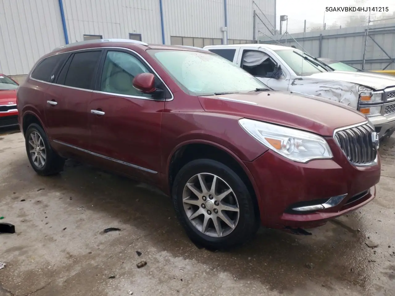 2017 BUICK ENCLAVE VIN 5GAKVBKD4HJ141215 — фото 4