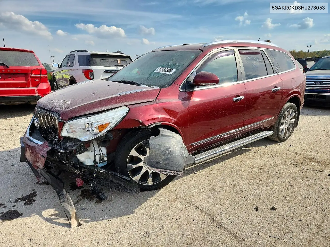 BUICK ENCLAVE 2017, VIN 5GAKRCKD3HJ273053