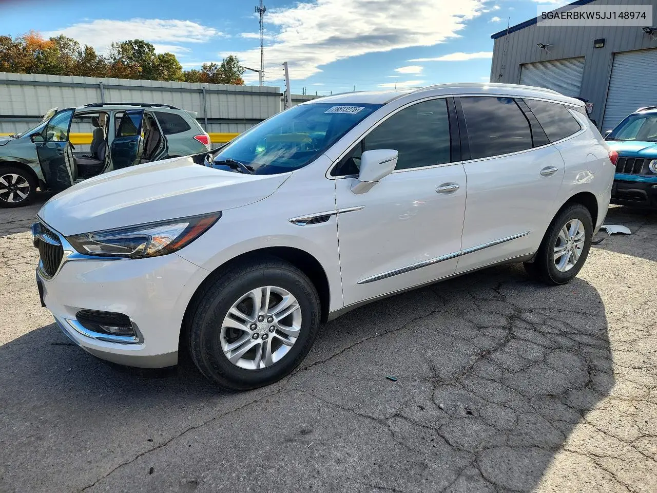BUICK ENCLAVE 2018, VIN 5GAERBKW5JJ148974