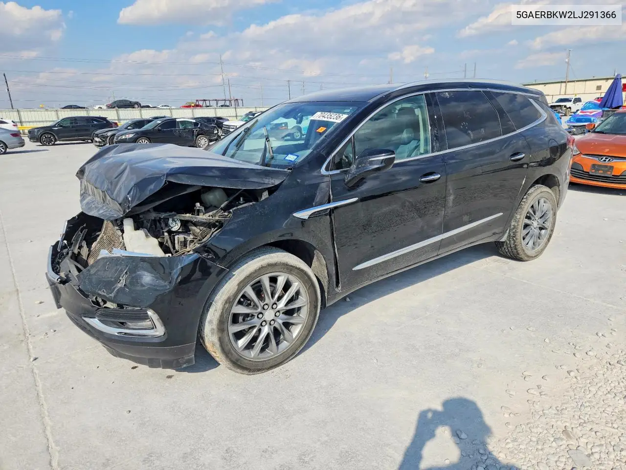 BUICK ENCLAVE 2020, VIN 5GAERBKW2LJ291366