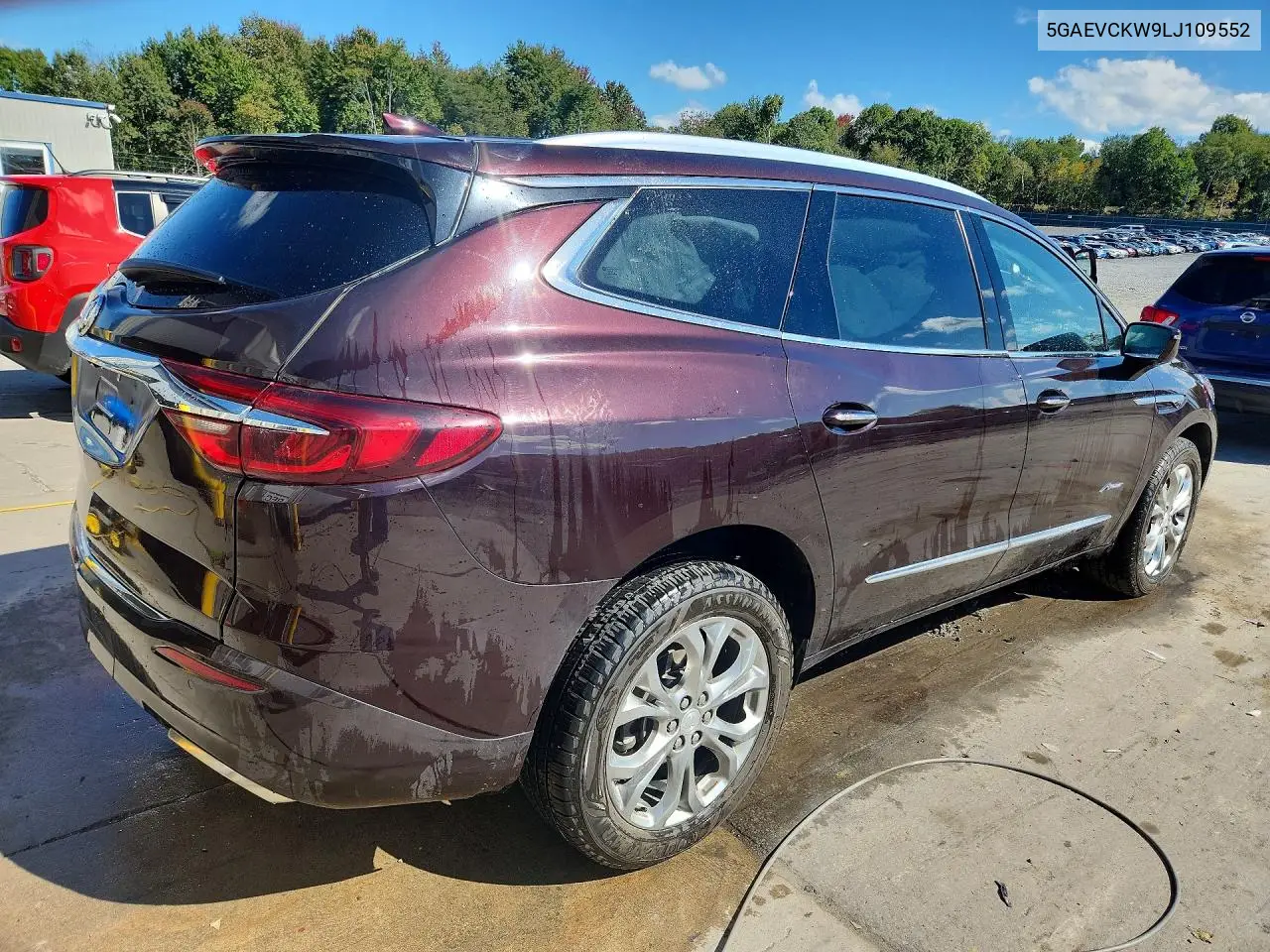 2020 BUICK ENCLAVE VIN 5GAEVCKW9LJ109552 — фото 3