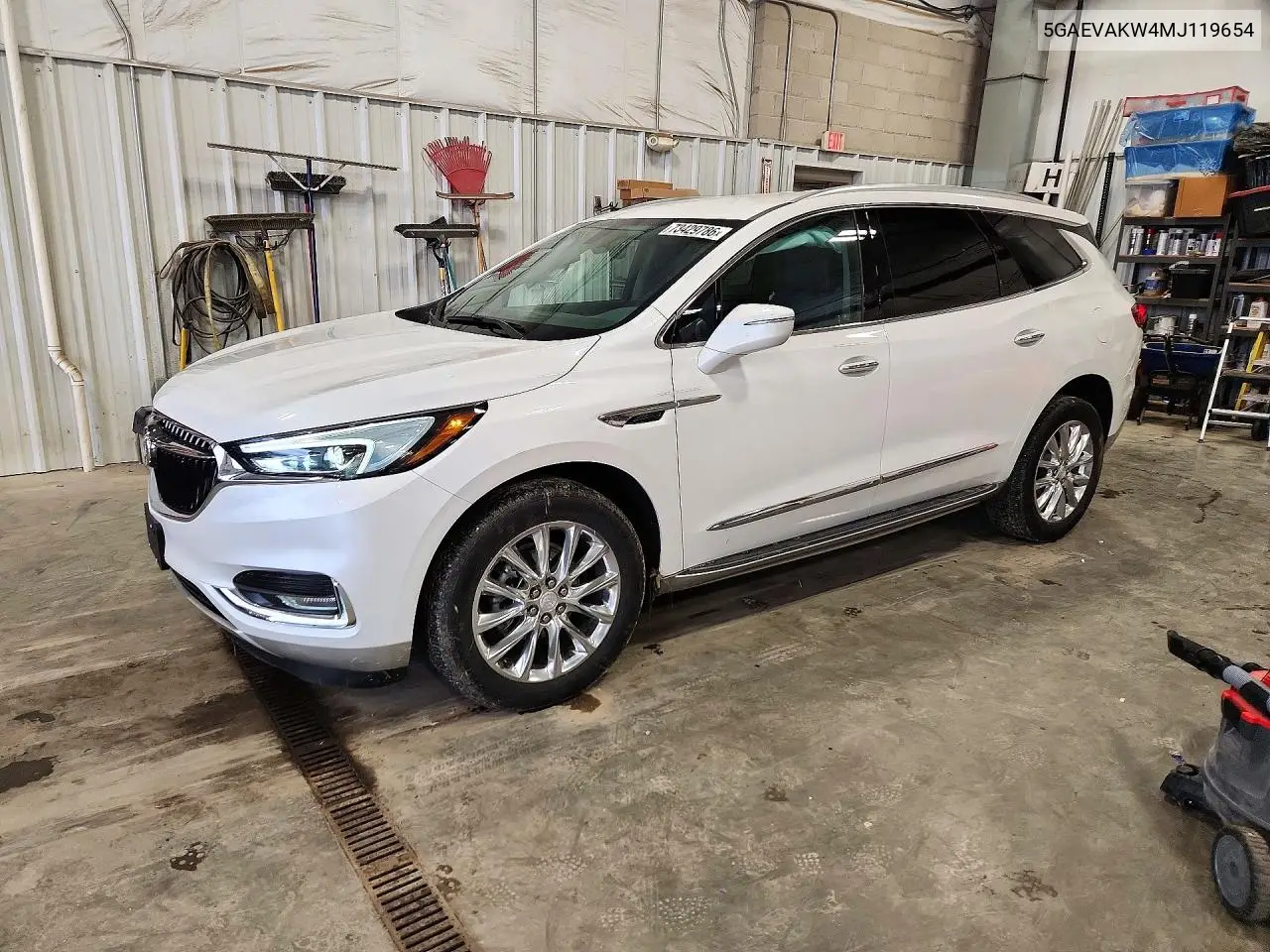 BUICK ENCLAVE 2021, VIN 5GAEVAKW4MJ119654