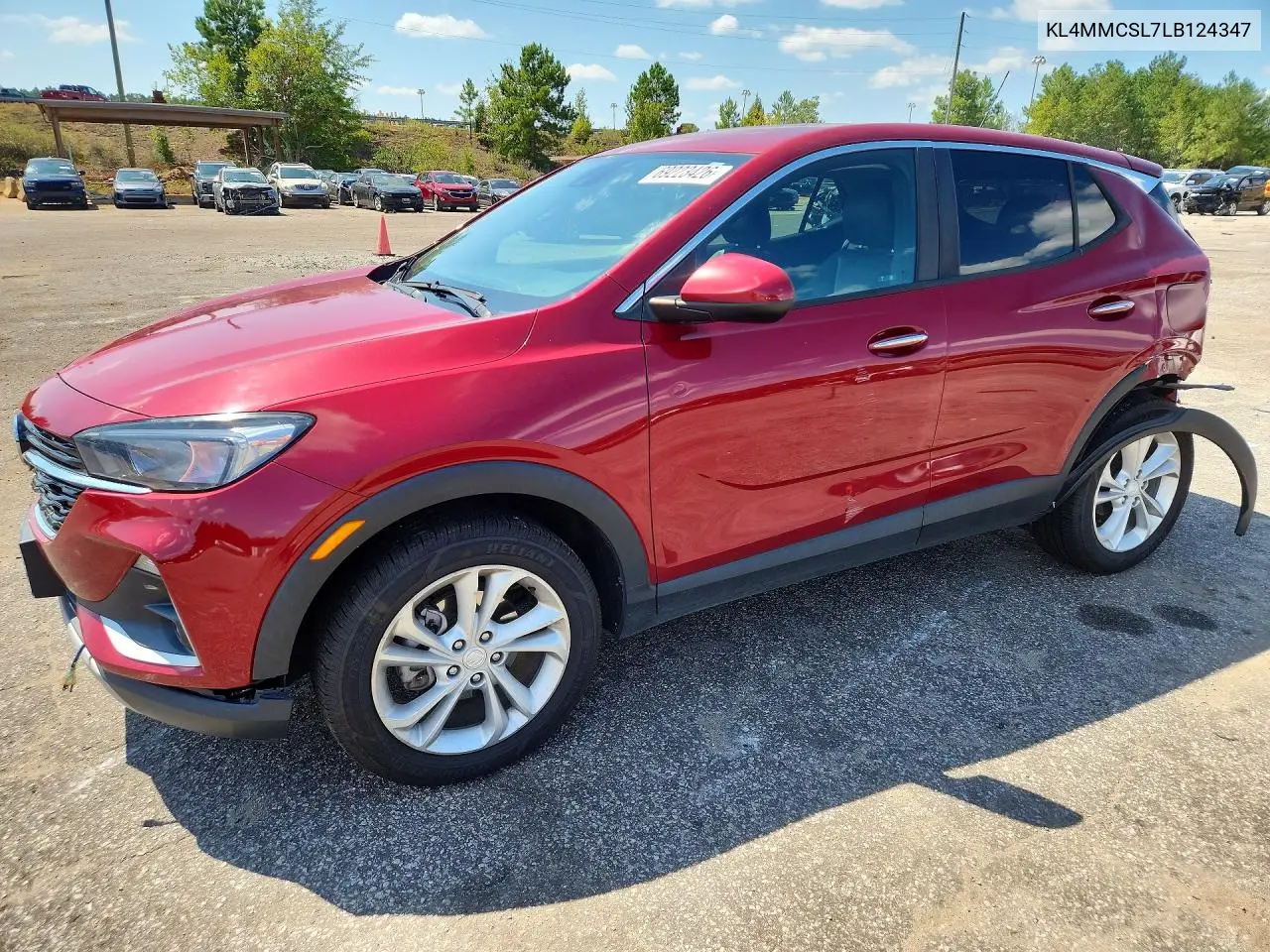 BUICK ENCORE GX 2020, VIN KL4MMCSL7LB124347