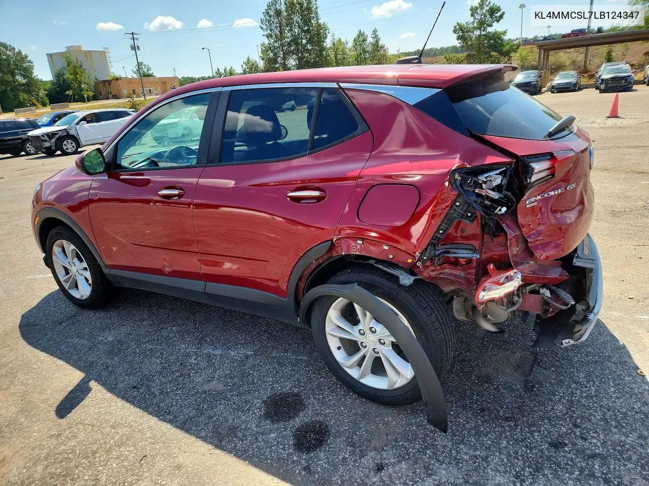 2020 BUICK ENCORE GX VIN KL4MMCSL7LB124347 — фото 2