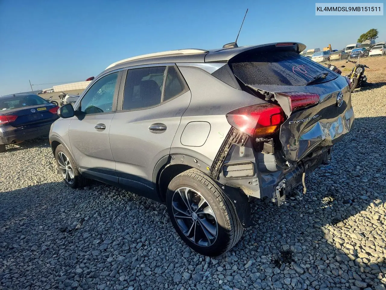 2021 BUICK ENCORE GX VIN KL4MMDSL9MB151511 — фото 2