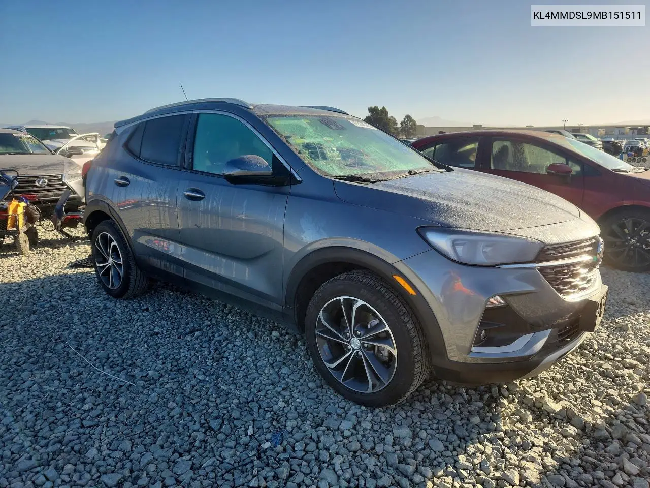 2021 BUICK ENCORE GX VIN KL4MMDSL9MB151511 — фото 4