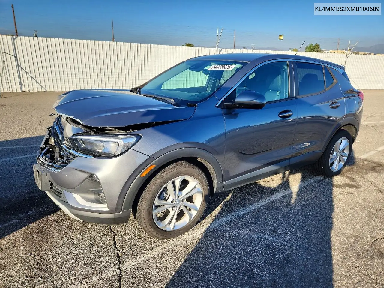 BUICK ENCORE GX 2021, VIN KL4MMBS2XMB100689