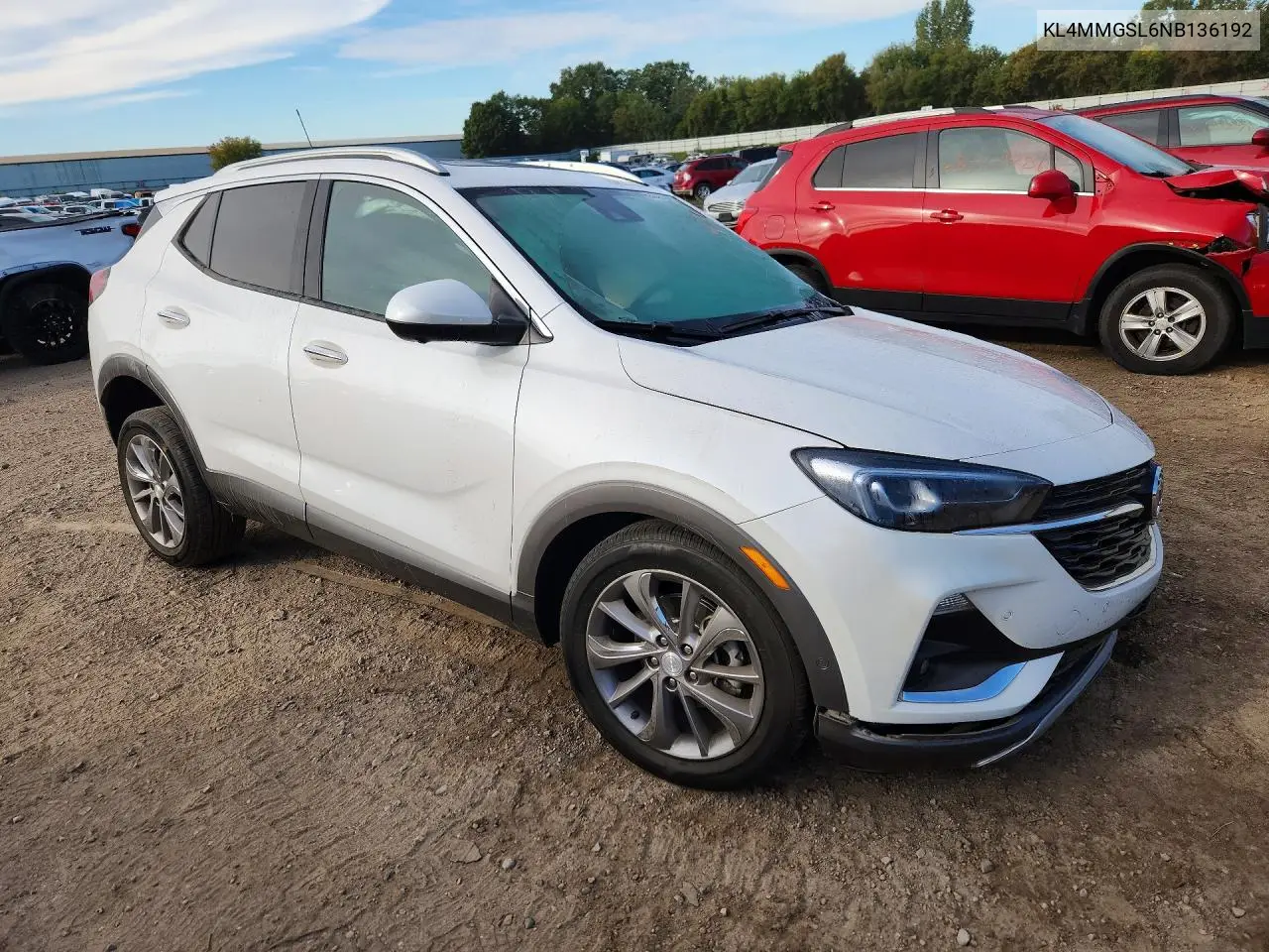 2022 BUICK ENCORE GX VIN KL4MMGSL6NB136192 — фото 4