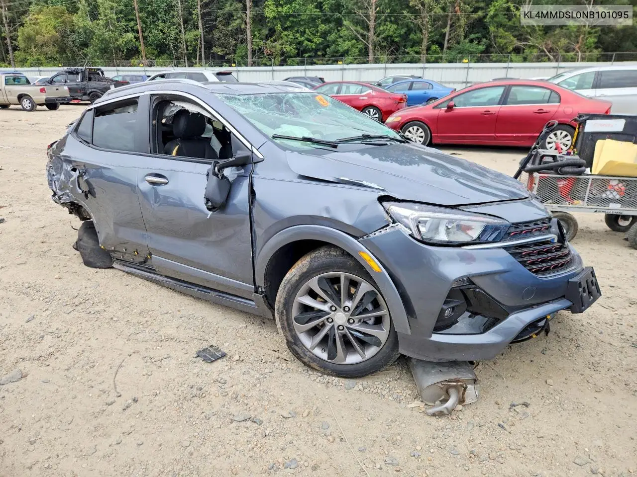 2022 BUICK ENCORE GX VIN KL4MMDSL0NB101095 — фото 4