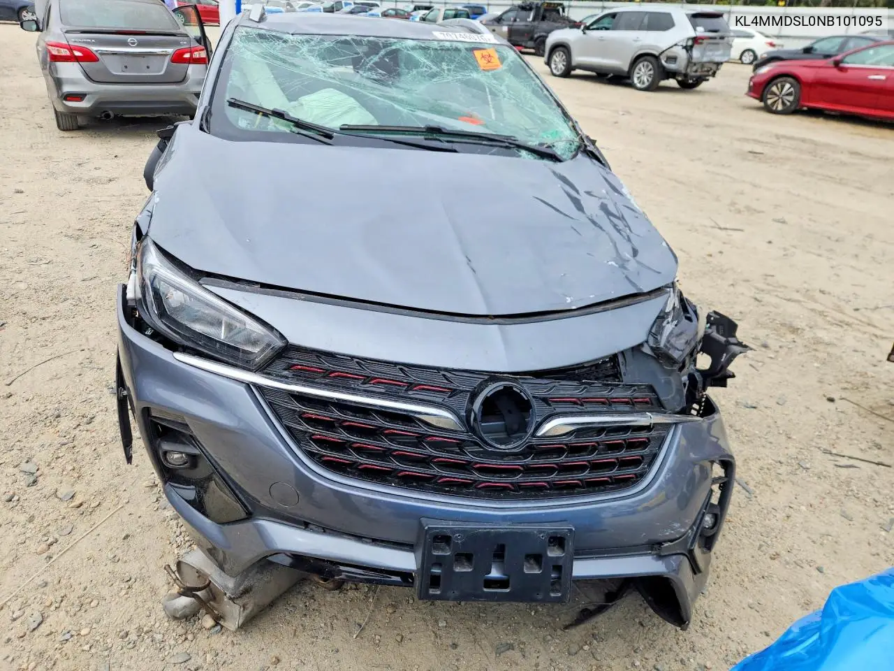 2022 BUICK ENCORE GX VIN KL4MMDSL0NB101095 — фото 5