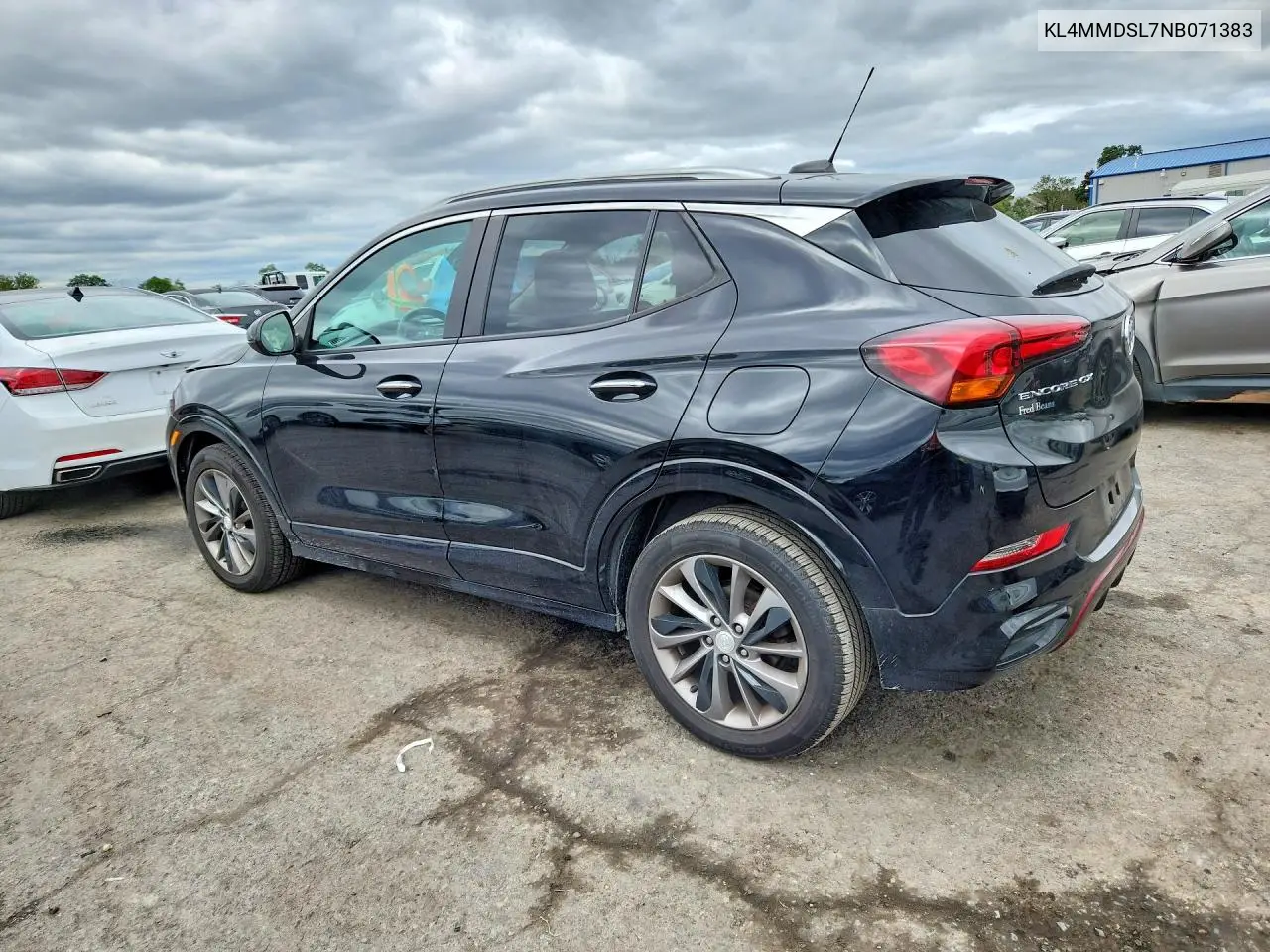 2022 BUICK ENCORE GX VIN KL4MMDSL7NB071383 — фото 2