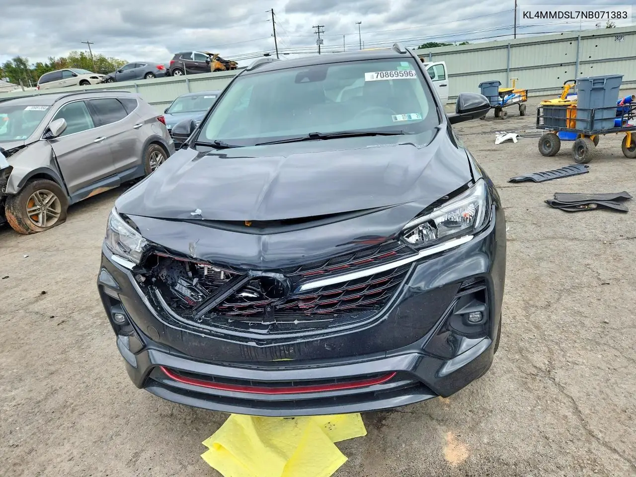2022 BUICK ENCORE GX VIN KL4MMDSL7NB071383 — фото 5
