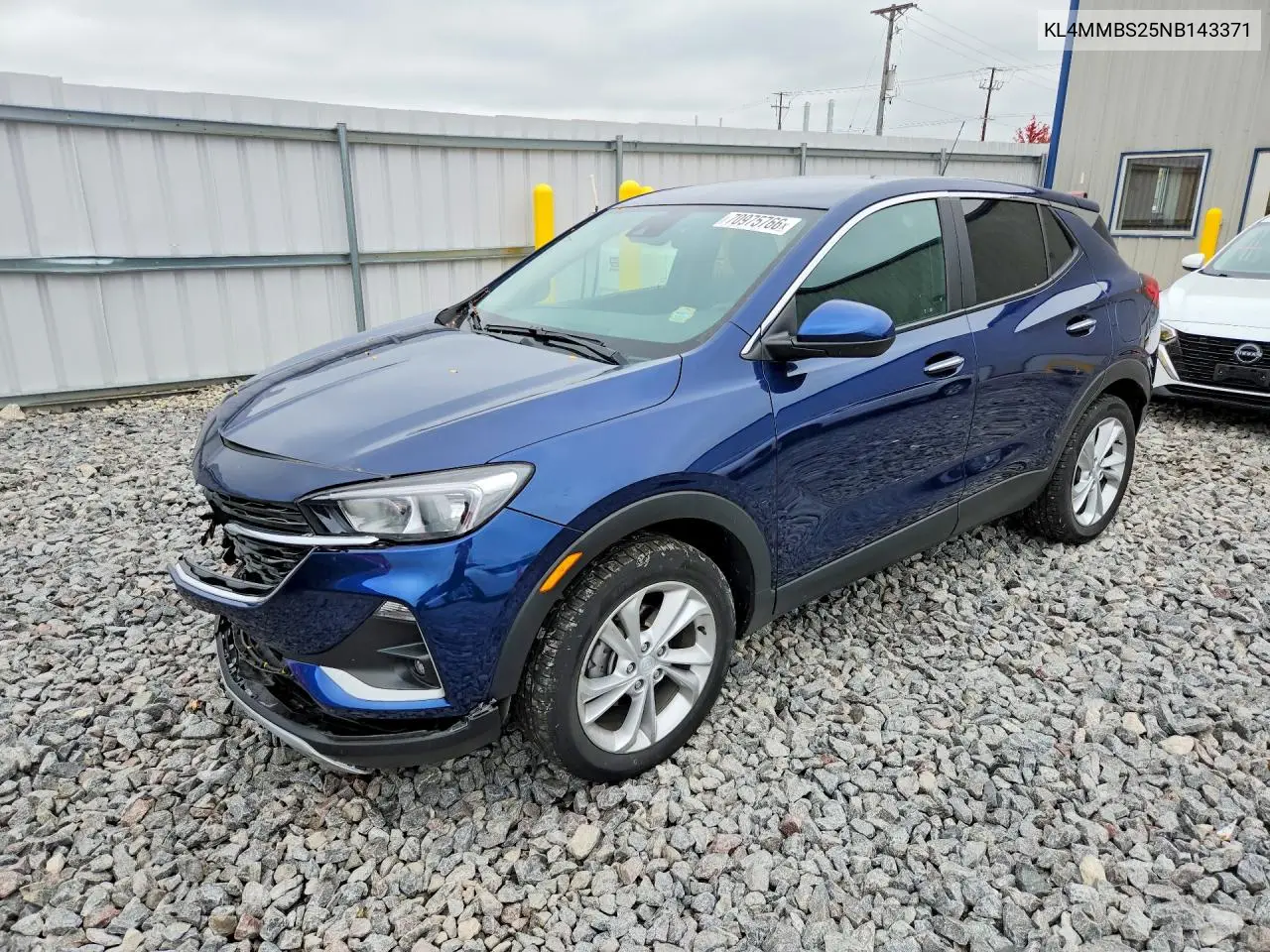 BUICK ENCORE GX 2022, VIN KL4MMBS25NB143371