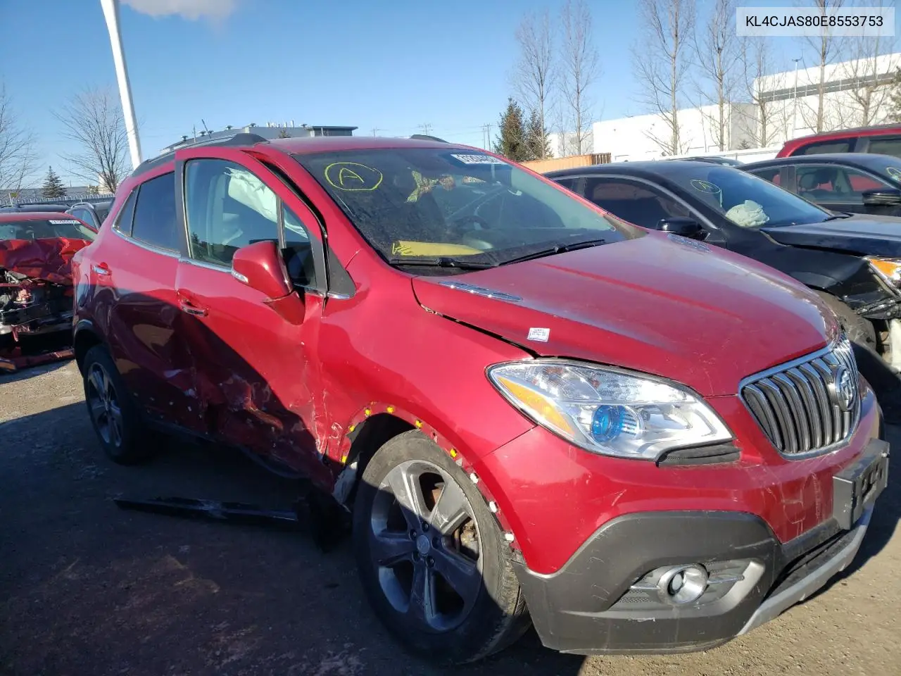 BUICK ENCORE 2014, VIN KL4CJASB0EB553753
