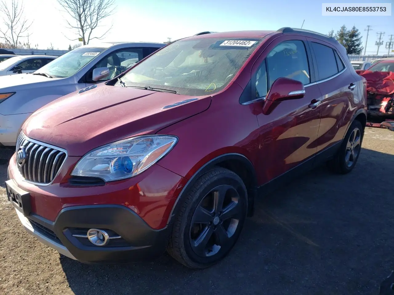 2014 BUICK ENCORE VIN KL4CJASB0EB553753 — фото 2