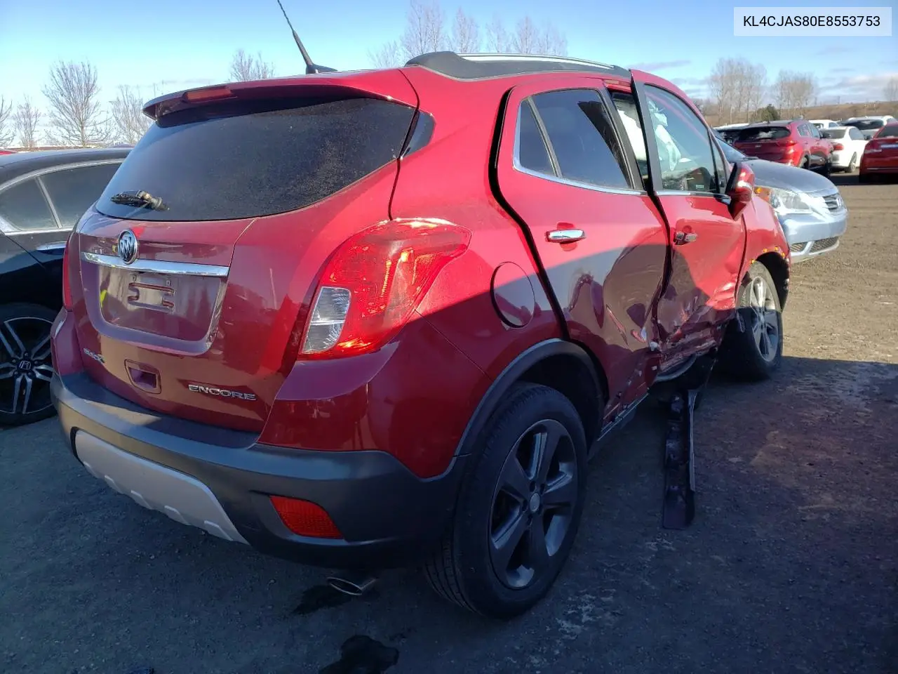 2014 BUICK ENCORE VIN KL4CJASB0EB553753 — фото 4