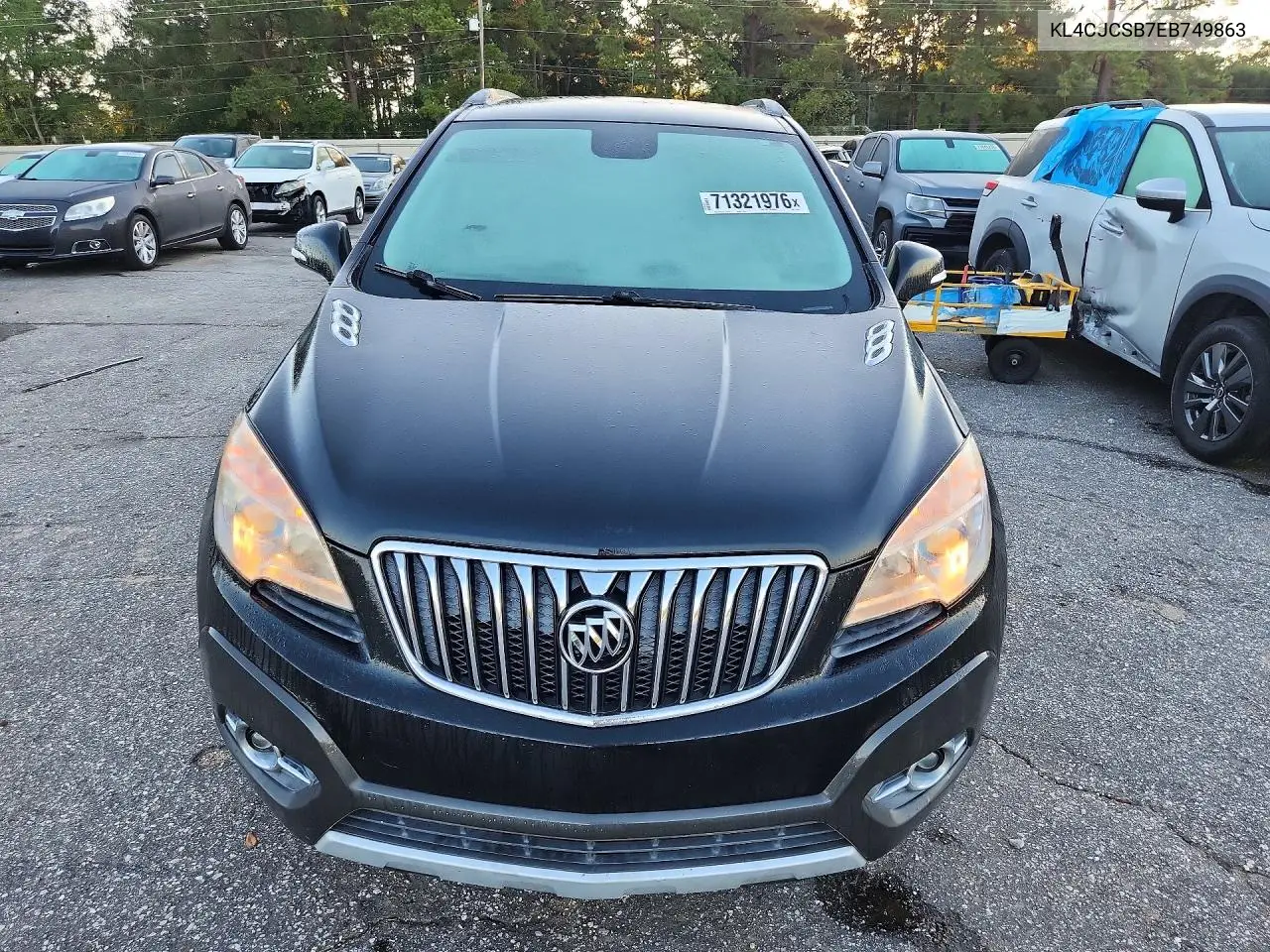 2014 BUICK ENCORE VIN KL4CJCSB7EB749863 — фото 5