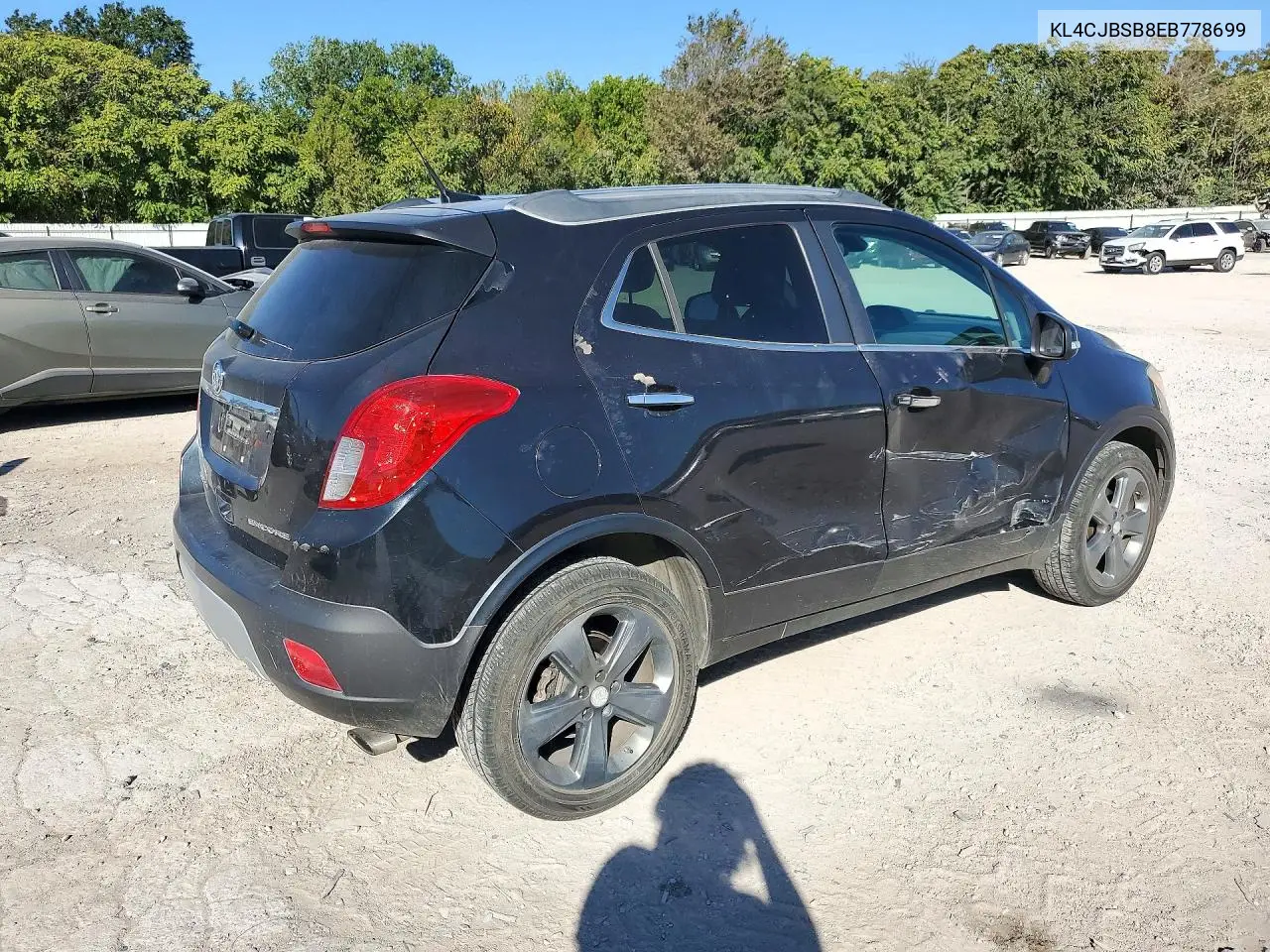 2014 BUICK ENCORE VIN KL4CJBSB8EB778699 — фото 3