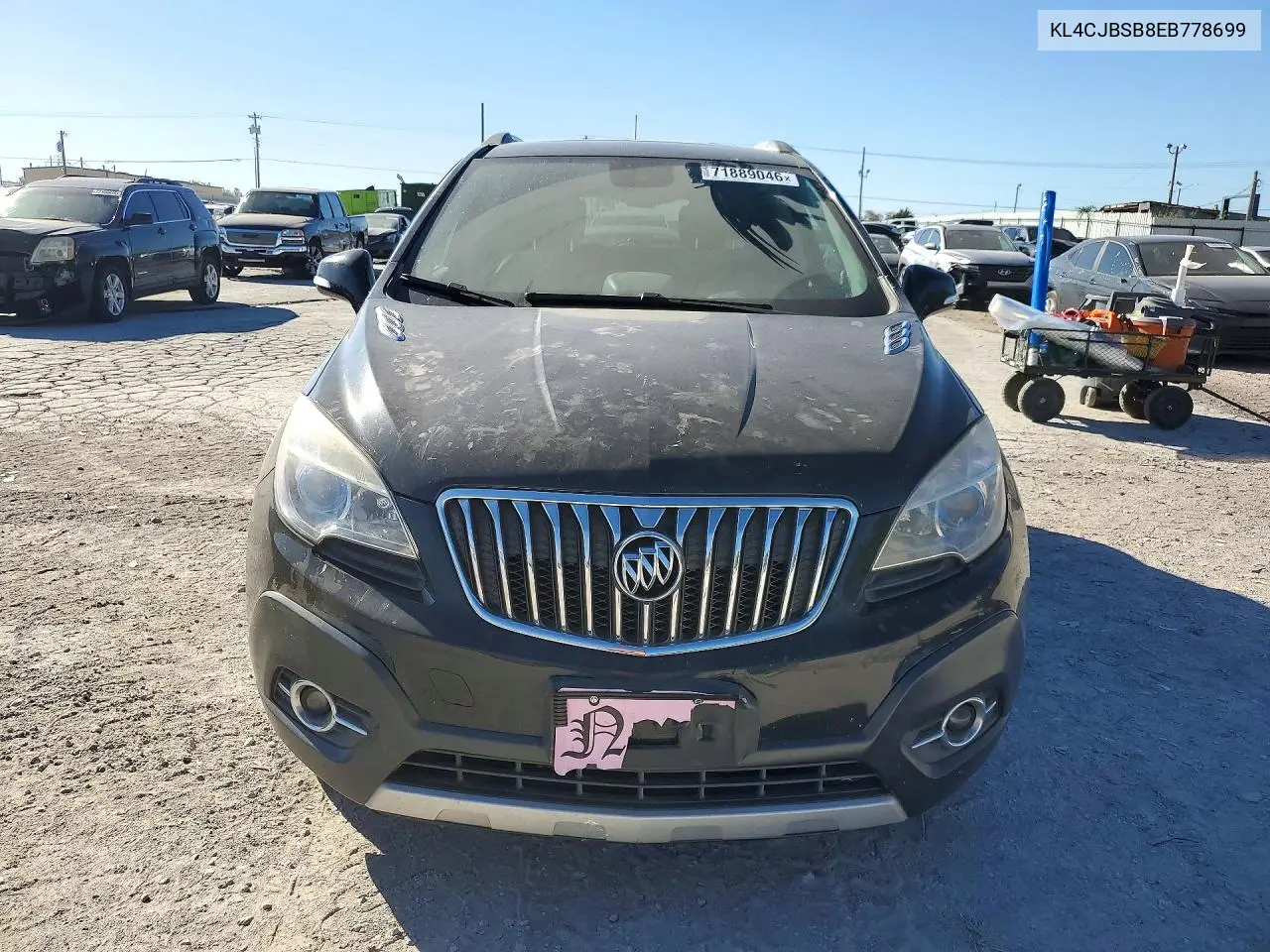 2014 BUICK ENCORE VIN KL4CJBSB8EB778699 — фото 5