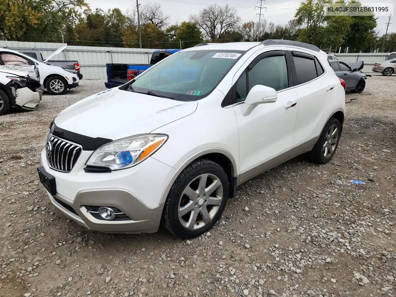 BUICK ENCORE 2014, VIN KL4CJFSB1EB611995