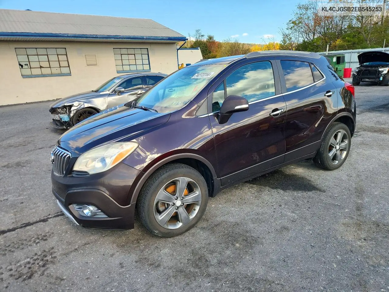 BUICK ENCORE 2014, VIN KL4CJGSB2EB545253