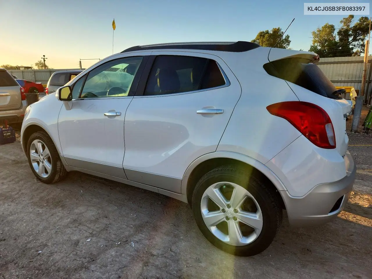 2015 BUICK ENCORE VIN KL4CJGSB3FB083397 — фото 2