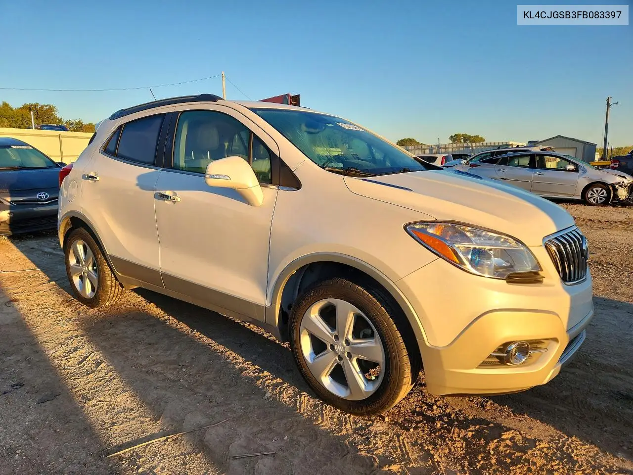 2015 BUICK ENCORE VIN KL4CJGSB3FB083397 — фото 4