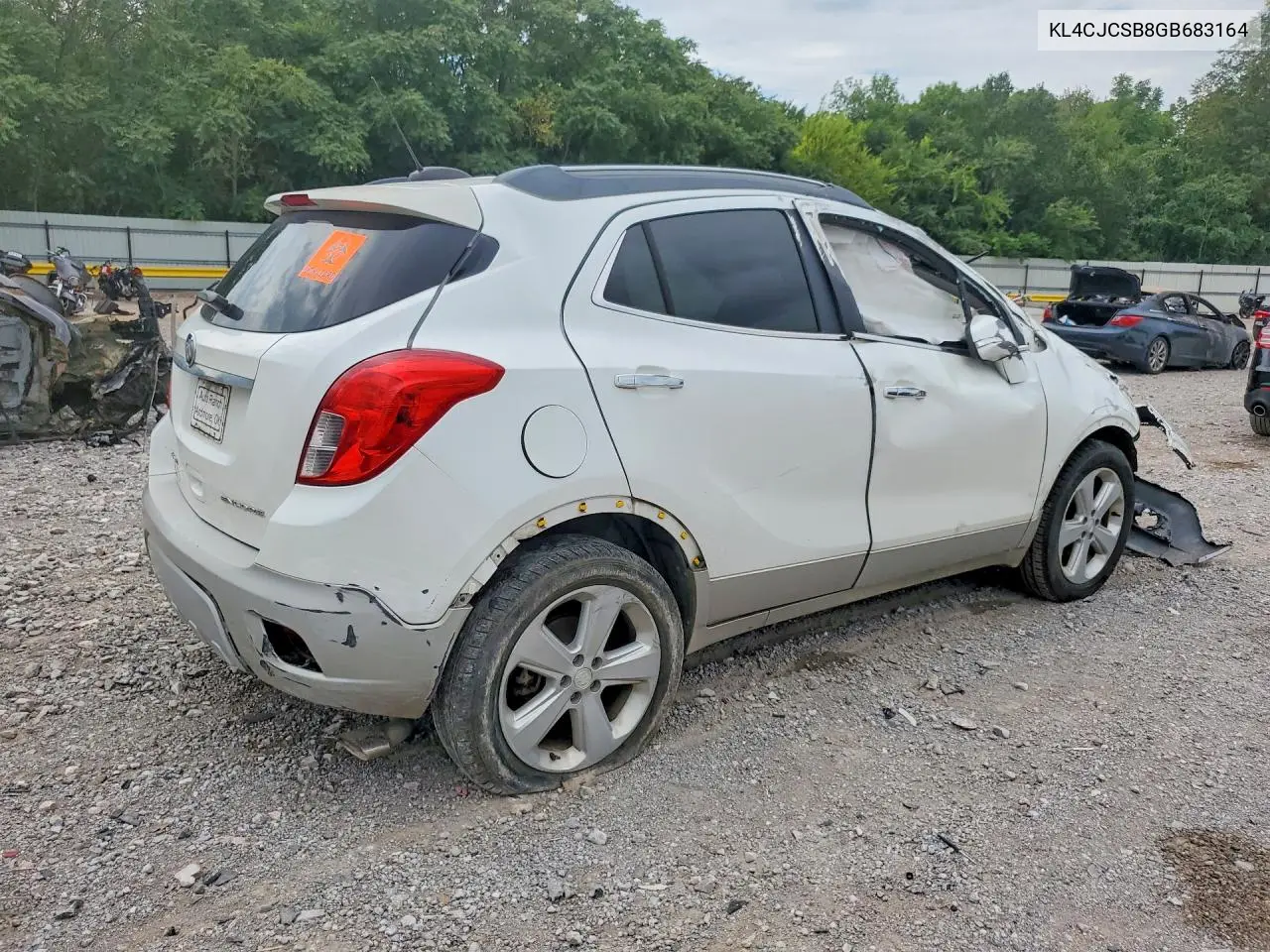 BUICK ENCORE 2016, VIN KL4CJCSB8GB683164